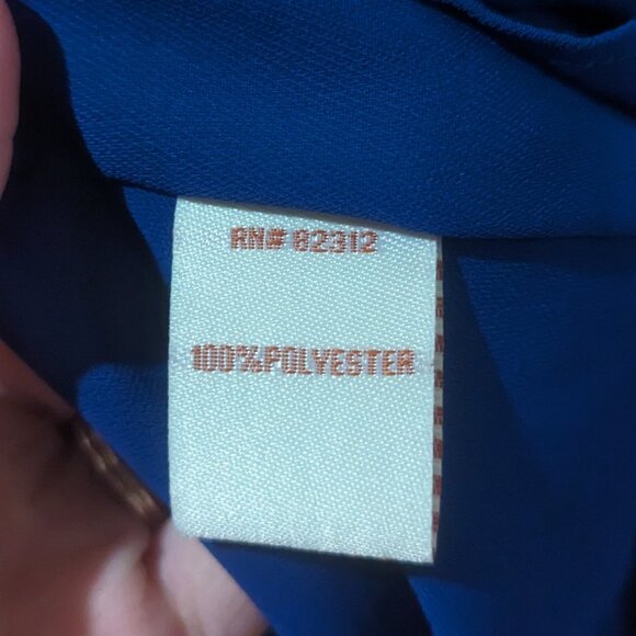 Aryeh Size Small Royal Blue High-Low - Picture 2 of 13